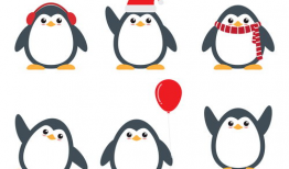 企鹅漫画图片,趣味横生的海洋生活剪影